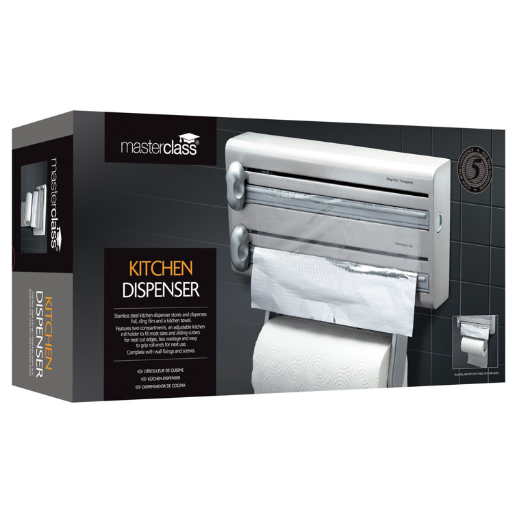 Masterclass Wall Mounted Foil Dispenser & Reviews Wayfair.co.uk